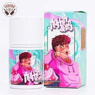 TERKINI !! FREEBASE - LIQUID MUFFIN & XES V1 STRAWBERRY MUFFIN CREAM CAKE 60ML 3MG 6MG BY YBRAP AUTH