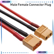 HECCEH XT60 Connector Plug 12 AWG/14 AWG Wires Parts High Quality Female / male