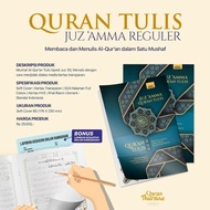 Qudsi - Al Quran Write Juz 30 Quran Write Juz Amma Cover REGULAR - Thursina Publisher