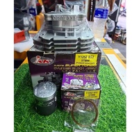 CYLINDER BLOCK W/PISTON KIT IKK Y125ZR 57MM/59MM/61MM