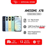 itel A70 RAM 12GB (4GB+8GB)+ROM 128GB 5000mAh Type-C