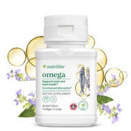 Nutrilite Omega Triple Heart Nourishing Brain Strength 3 Fish Oil Concentrate |