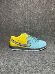 Nike 黃藍拼色 百搭板鞋