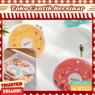 ECOCO Donut Dishwashing Cotton - Cleaning Sponge, Dishwashing Sponge, Non-Rough Dishwashing Sponge