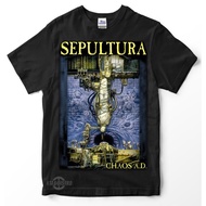 kaos SEPULTURA QUADRA Premium tshirt Sepultura roots arise chaos ad kaos band hardcore metal vintage