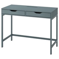 IKEA ALEX 電腦枱 Desk 灰藍色 132cm