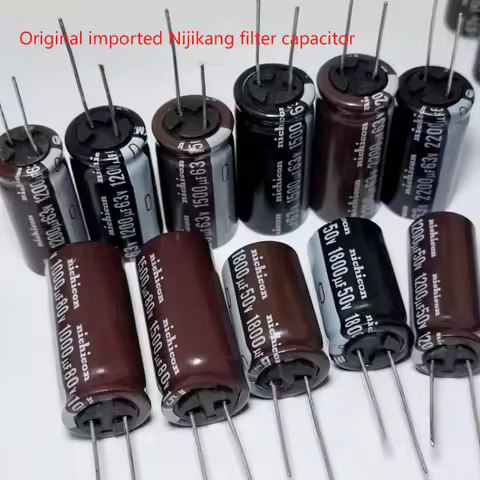5PCS original Nijikang 50v 63v 80v1000uf/1200uf/1500uf/1800uf/2200uf filter capacitors