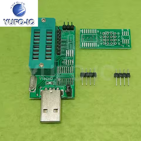 Free Ship 1PCS Ch341a 24 25 USB Programmer Router DVD Onboad Video Brush Bios Programmer