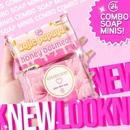 【MY Girl】G21 Combo Soap (Duo Kojic Papaya & Honey Oatmeal+Golden Dust) Whitening Glass Skin Soap