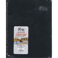 arto Sketch Book A5 size wire-o PP 110gsm 60sheet ( CR-36133 )