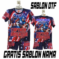Among US T-SHIRT/olong US t-shirt set jersey material FULL PRINTING AMONG US SIZE 2-12 YEARS