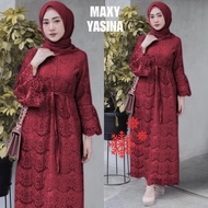 BJ 0090 BAJU GAMIS perempuan new baju WANITA MX YASINA