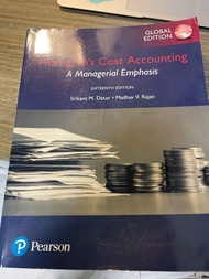 Horngren’s Cost Accounting A Managerial Emphasis Sixteen Edition