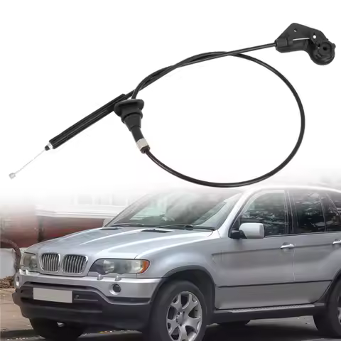 Car Engine Hood Release Cable for BMW X5 E53 2000-2006 3.0d 3.0i 4.4i 4.6is 4.8is 51238402615