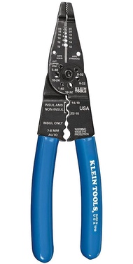 Klein Tools 1010 Multi Tool Long Nose Wire Cutter Made in USA Wire Crimper Stripper and Bolt Cutter