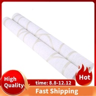 53cmx9.2M European Modern 3D Non-Woven Moisture-Proof Bedroom Background Wallpaper Curve Thickened W