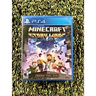Second Hand ps4 Game Disc/Minecraft : Story Mode-Season Pass/zone all