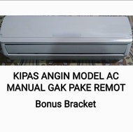 KIPAS ANGIN MODERN MODEL AC MANUAL TANPA REMOT