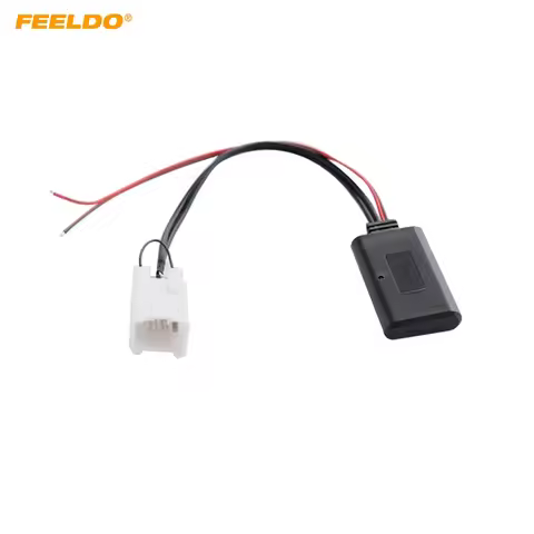 Car 5Pin Wireless Bluetooth Au-in Receiver Cable Adapter for Ford BaBf Falcon Radio Audio AUX Wire C
