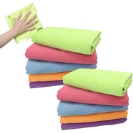 Probablei Streak-Free Miracle Cleaning Cloths, Reusable, Multipurpose, Fish-Scale Streak Free Glass 