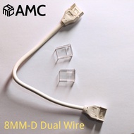 AMC 8MM Waterproof COB LED Strip Light Solderless Connector Kit COB LED Strips Light Connection Conn