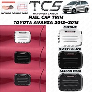 TCS TOYOTA AVANZA 2012-2018 CAR FUEL CAP TRIM COVER GARNISH ACCESSORIES