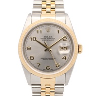 【二手】ROLEXDatejust K 字頭 16233 GL/AR K18（黃金）不鏽鋼男士腕錶