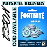 Fortnite Vbucks V-Bucks Gift Card (1000,2800,5000) - - Physical Delivery