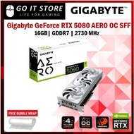 Gigabyte GeForce RTX 5080 AERO OC SFF 16GB GDDR7 Graphics Card | GIGABYTE GeForce RTX 5080 AORUS MAS