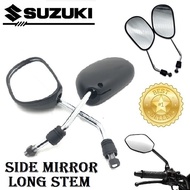 SUZUKI Smash 110-115 | Clear Side Mirror Motorcycle Stock Type Big Mirror 1 Pair Accessories | COD