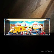 60440 Styles Gaole Storage Box Suitable for Building Blocks Transport Lighting Truck City Model Acry