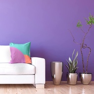 UNGU Wall Paper PurplePOLOS 8m to 9m x 45cm