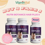[BUY 2 FREE 1] Hair Plus II Hair Supplement For Woman, Man - Stop Hair Loss