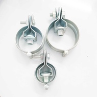 แคล้มแขวนท่อ มีหลายไซส์ 4หุน - 6นิ้ว แคลมป์แขวนท่อ ไพพ์แฮงเกอร์ Pipe Hanger  แคล้มส้มโอ *ของแท้100% 