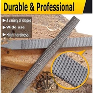 10" WOOD FILE 1/ 2 ROUND HALF CIRCLE PATAR 10 DIM FILE 250mm RASP FILE 25CM
