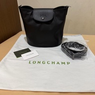 longchamp LE PLIAGE XTRA 肩揹袋 M 黑色 - 皮革