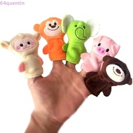 QUENTIN Children's Hand Puppet, Parent-Child Plush Animal Puppet, Teaching Monkey Dog Frog Finger Puppet Educational Toy