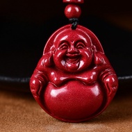 Maitreya Buddha Pendant Laughing Buddha Necklace Men Women Benming Year Big Belly Buddha Sweater Chain Buddha