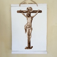JESUS CROSS JESUS CANVAS PAINTING CANVAS WALL DECORATION