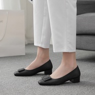 Casual Wedge Flat Sandals For Women Formal Attire 2024 Jelly Elegant 1 Inches Simple Black Classy La