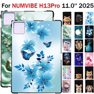 For 2025 NUMVIBE H13Pro H13 Pro 11.0'' Durable TPU Case Tablet Stylish Heat-Dissipation Shockproof C