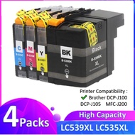 【Ready Stock】535 539 XL LC535 LC539 LC535XL LC539XL Compatible Color Inkjet Ink Cartridge DCP-j100 P