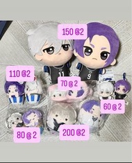 Blue lock 藍色監獄 公仔 凪誠士郎 Nagi 御影玲王 Reo 對出