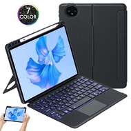 Touchpad Bàn phím có đèn nền với ma thuật di chuyển dọc đứng Vỏ bàn phím cho Huawei matepad SE 11 20