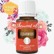 [ Cheapest Ready-Stock] Young Living YL Cedarwood Essential Oil 15ml