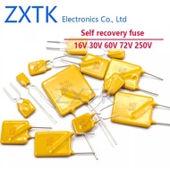 NEW IC CHIP 10PCS Self recovery fuse 16V 30V 60V 72V 250V 1A 1.85A 2A 2.5A 3A 5A 7A 8A 9A 10A 11A 12