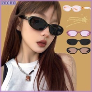 New Luxury Korean Monster Oval Sunglasses Women Gentle Brand Acetate Small Sun Glasses Black Shades 