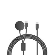 เครื่องชาร์จ USB แบบ2-In-1 5V 1A เหมาะสำหรับนาฬิกา Samsung Galaxy ประเภท C USB สายเคเบิลเหมาะสำหรับ