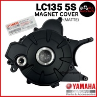 [100% ORI] LC135 NEW ES 5S CLUTCH [MATTE BLACK] MAGNETO MAGNET COVER CRANK CASE CRANKCASE 55C E5411 