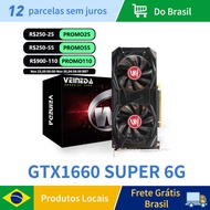 VEINEDA gtx 6GB Graphics Cards 192Bit GDDR5 GTX 1660 Super 6G GPU PC Video Card for nVIDIA